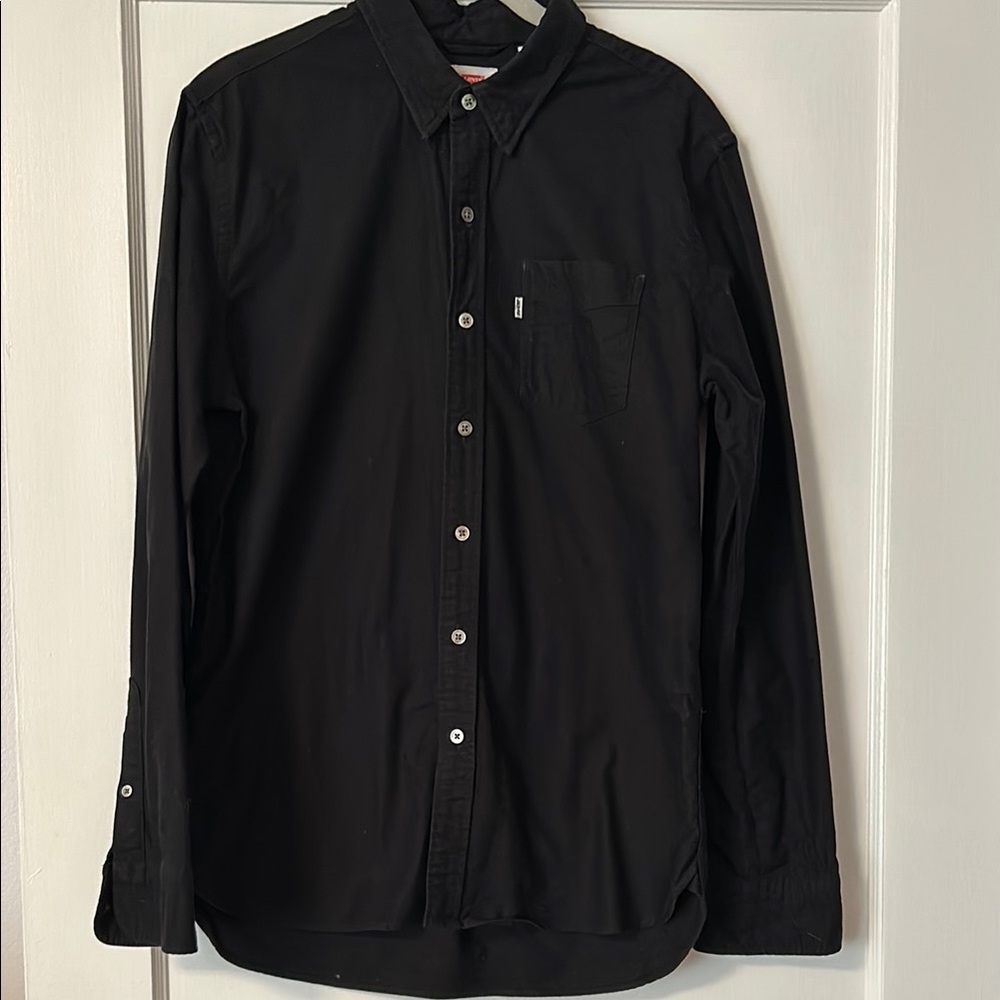 Levi’s black button shirt